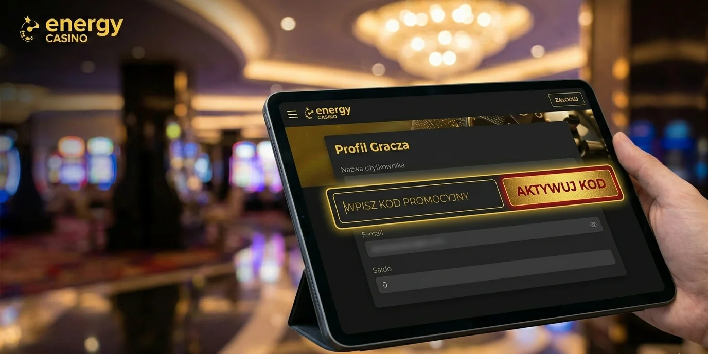 Aktywacja energy casino kod promocyjny w panelu konta gracza