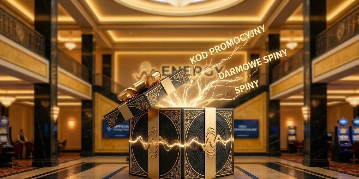 Free spins z kodu promocyjnego Energy Casino — wizualizacja prezentu