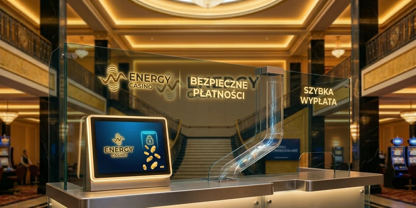 Bezpieczny cashier Energy Casino — szyfrowane wpłaty i wypłaty SSL